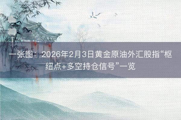 一张图：2026年2月3日黄金原油外汇股指“枢纽点+多空持仓信号”一览